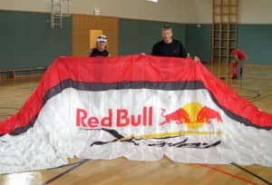 Max & Penny with xAlps wing
